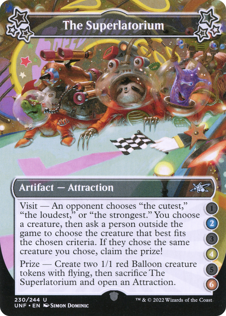 The Superlatorium (UNF-230B) [Unfinity] Foil MTG Single Wizards of the Coast