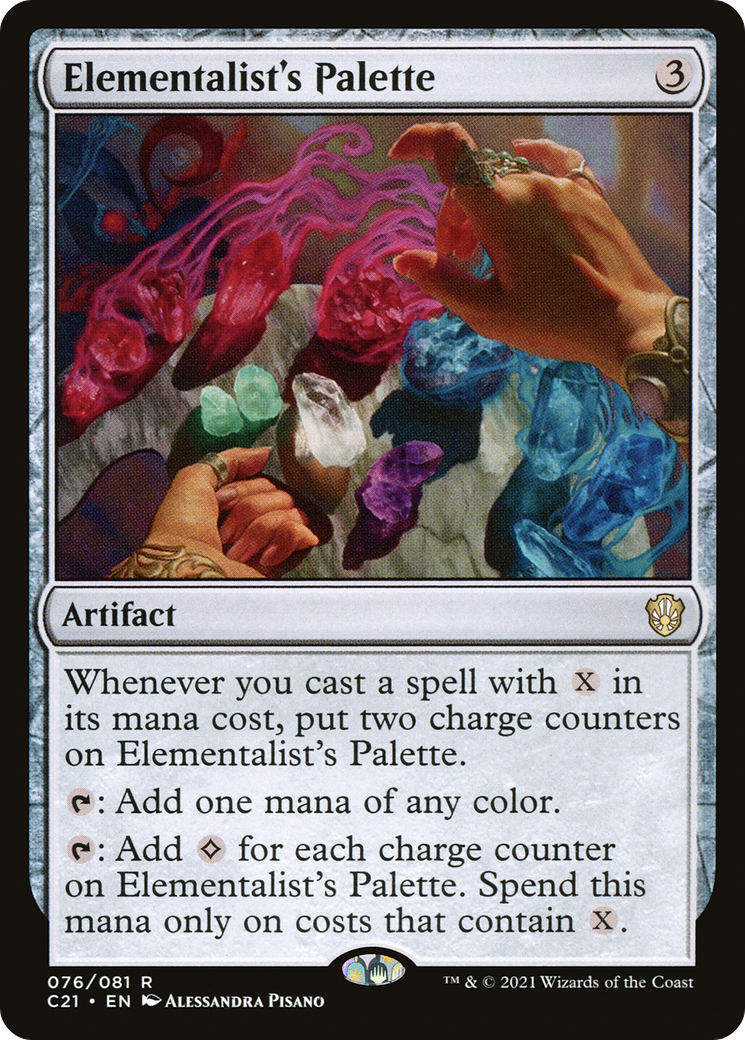 Elementalist's Palette (C21-076) [Commander 2021] MTG Single Wizards of the Coast