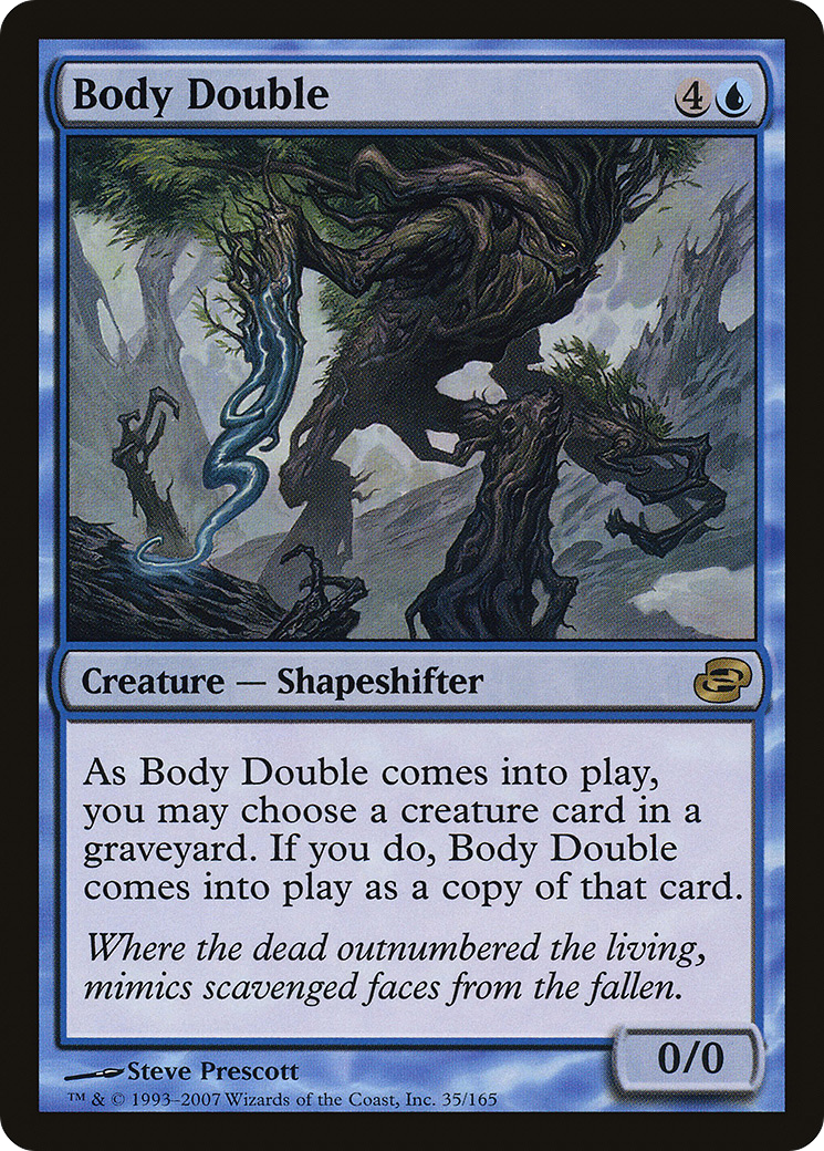 Body Double (PLC-035) [Planar Chaos] Foil MTG Single Wizards of the Coast