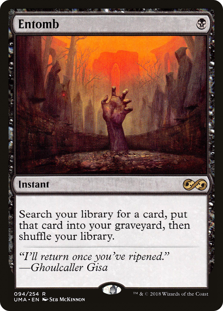 Entomb (UMA-094) [Ultimate Masters] Foil MTG Single Wizards of the Coast