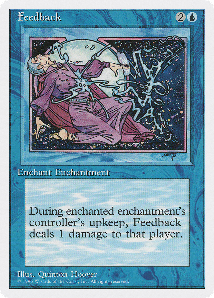 Feedback (2PS-009) [Misc] Introductory Two-Player Set MTG Single Wizards of the Coast