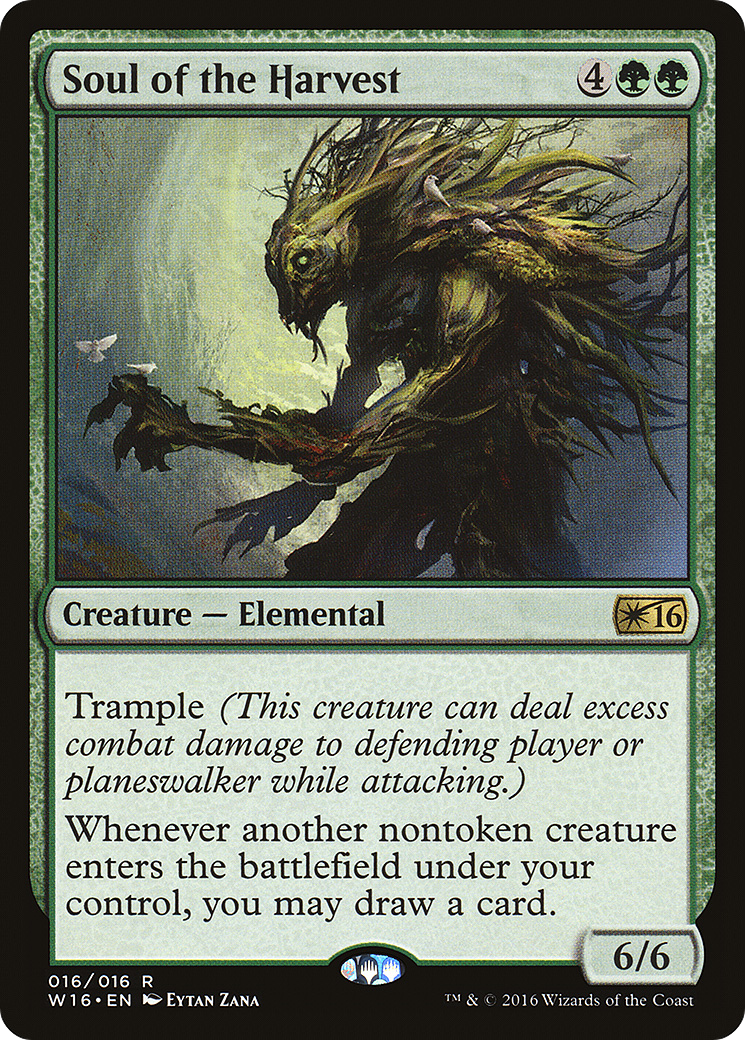 Soul of the Harvest (W16-016) [Misc] Welcome Deck 2016 MTG Single Wizards of the Coast