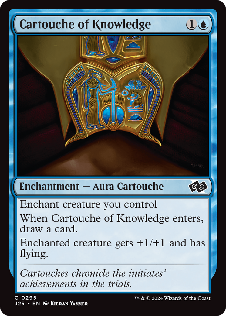 Cartouche of Knowledge (J25-295) [Foundations Jumpstart] MTG Single Wizards of the Coast