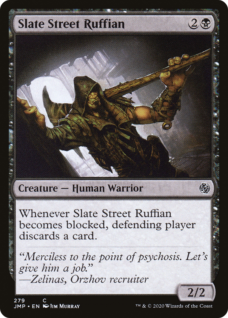 Slate Street Ruffian (JMP-279) [Jumpstart] MTG Single Wizards of the Coast