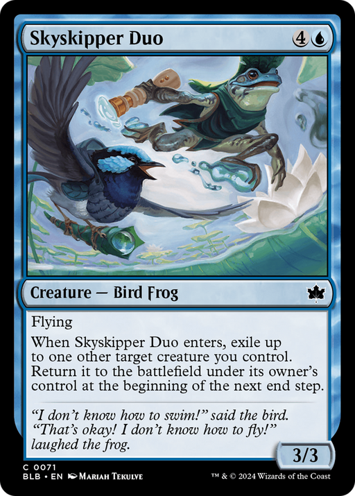 Skyskipper Duo (BLB-071) [Bloomburrow] Foil MTG Single Wizards of the Coast