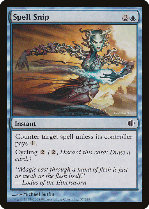 Spell Snip (ALA-057) [Shards of Alara] MTG Single Wizards of the Coast