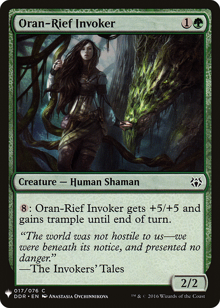 Oran-Rief Invoker (LIST-DDR-17) [Mystery Booster] The List MTG Single Wizards of the Coast