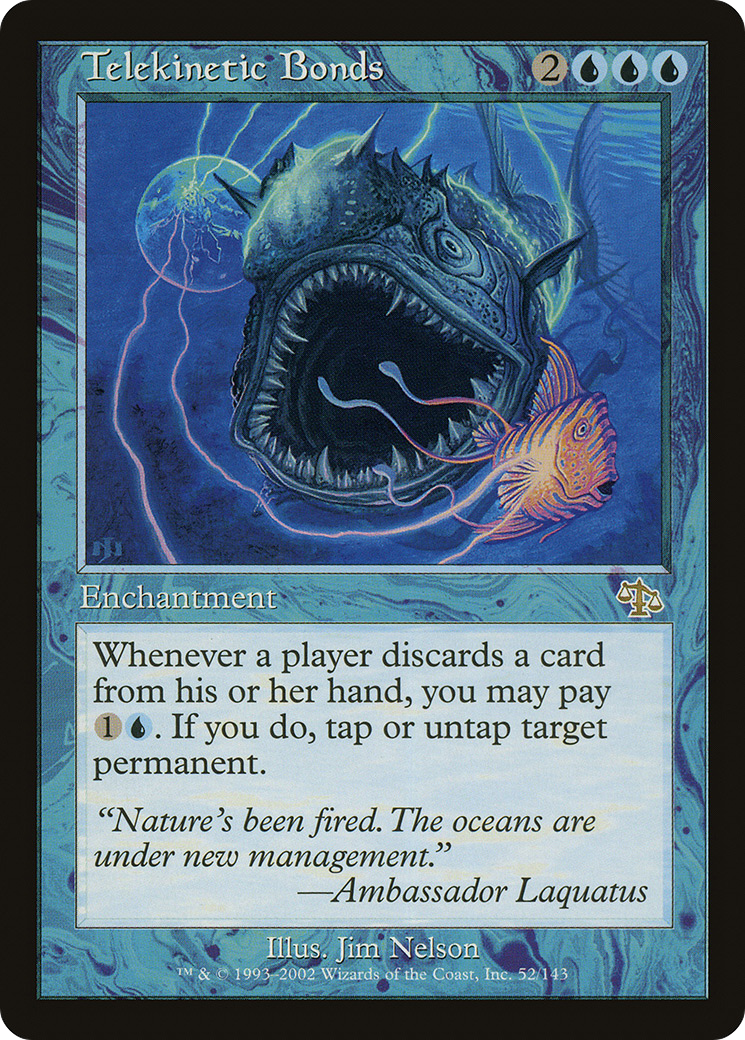 Telekinetic Bonds (JUD-052) [Judgment] MTG Single Wizards of the Coast