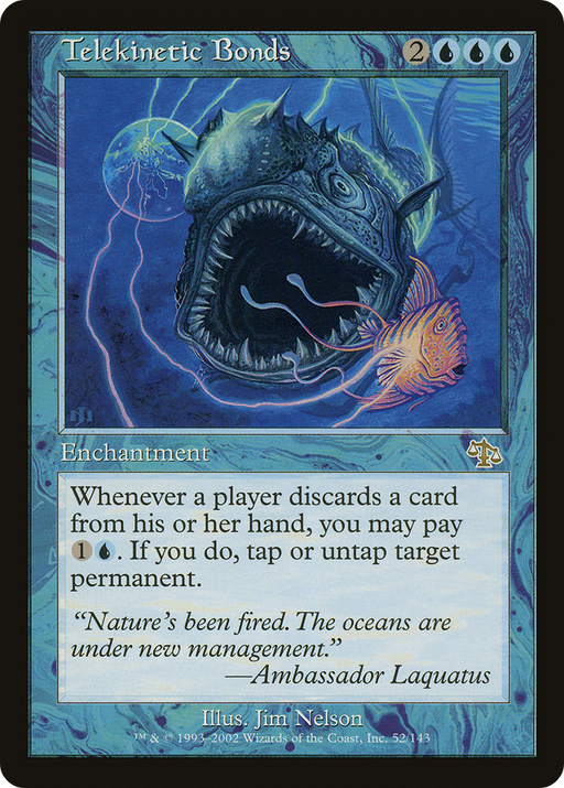 Telekinetic Bonds (JUD-052) [Judgment] MTG Single Wizards of the Coast