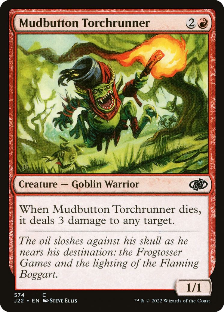 Mudbutton Torchrunner (J22-574) [Jumpstart 2022] MTG Single Wizards of the Coast