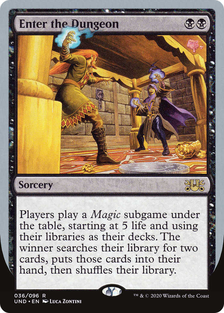 Enter the Dungeon (UND-036) [Unsanctioned] MTG Single Wizards of the Coast