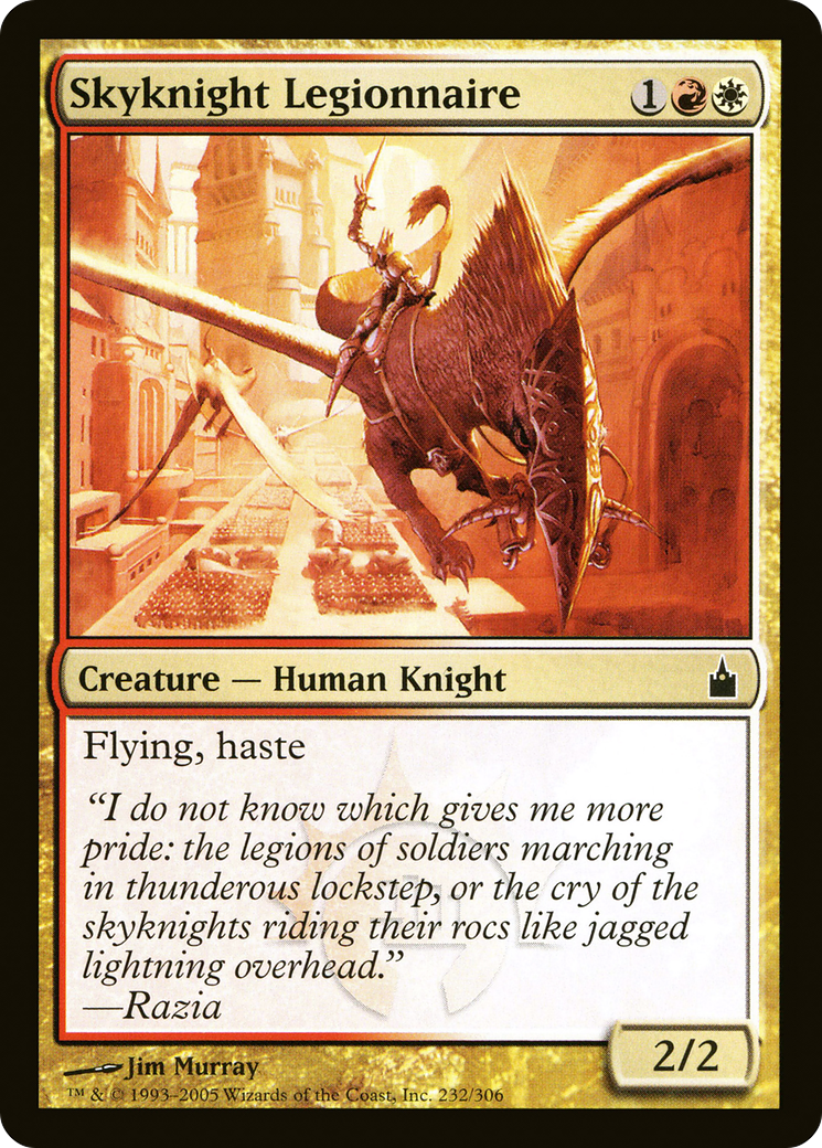 Skyknight Legionnaire (RAV-232) [Ravnica: City of Guilds] MTG Single Wizards of the Coast