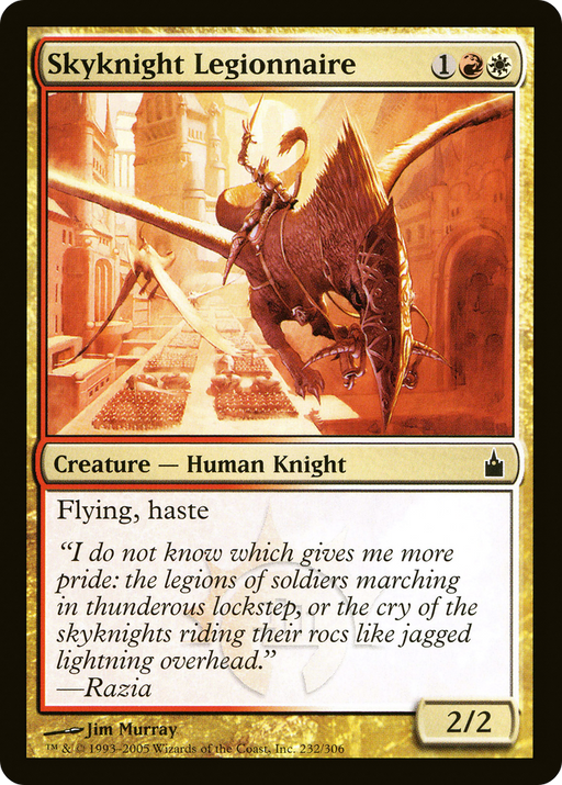 Skyknight Legionnaire (RAV-232) [Ravnica: City of Guilds] MTG Single Wizards of the Coast