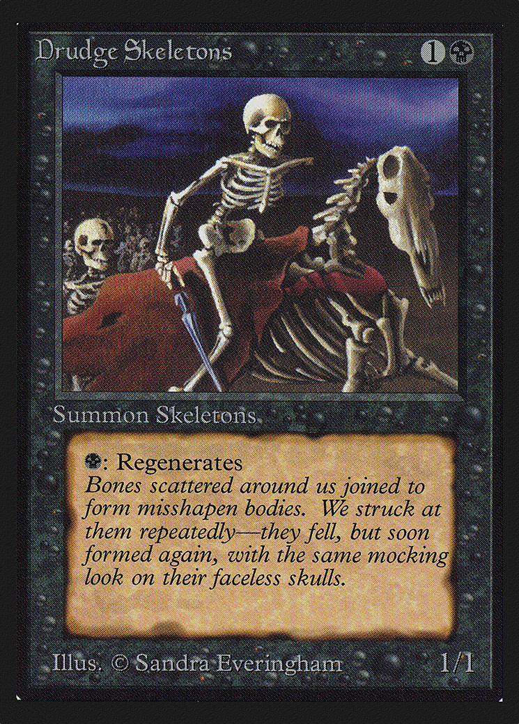 Drudge Skeletons (CED-107) [Collectors' Edition] MTG Single Wizards of the Coast