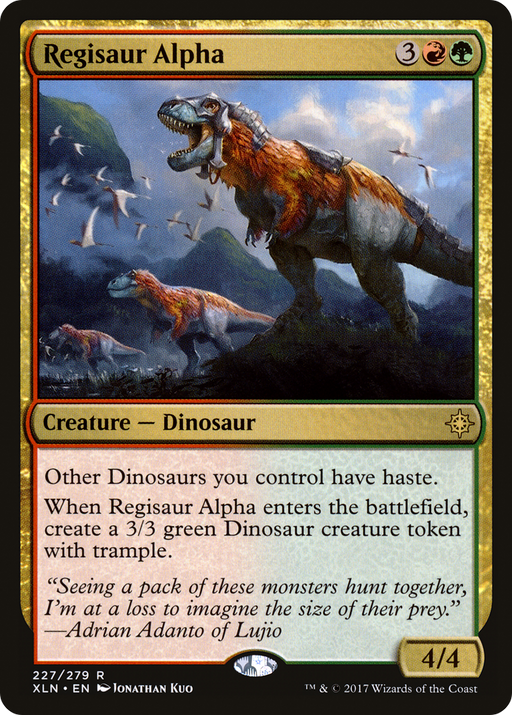 Regisaur Alpha (XLN-227) [Ixalan] MTG Single Wizards of the Coast