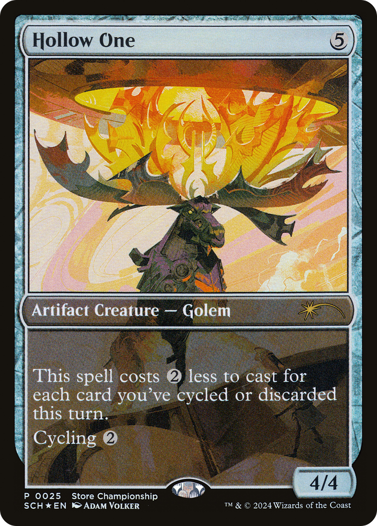 Hollow One (GAME-025) [Misc] Store Championships Foil MTG Single Wizards of the Coast