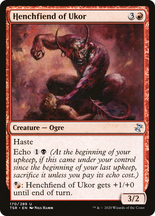 Henchfiend of Ukor (TSR-170) [Time Spiral Remastered] MTG Single Wizards of the Coast