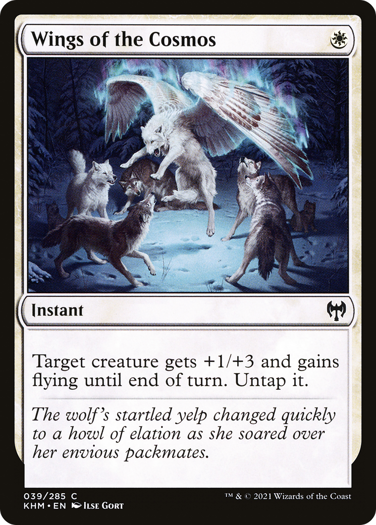 Wings of the Cosmos (KHM-039) [Kaldheim] MTG Single Wizards of the Coast