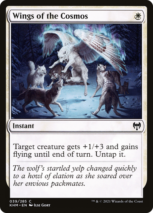 Wings of the Cosmos (KHM-039) [Kaldheim] MTG Single Wizards of the Coast
