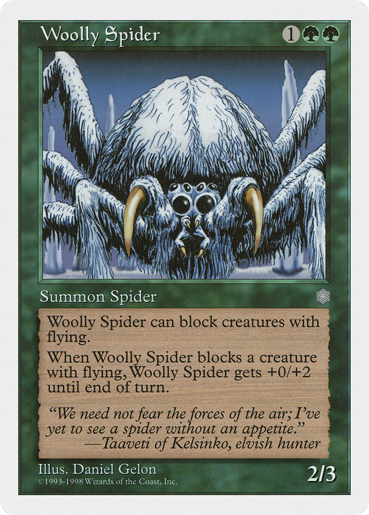 Woolly Spider (ATH-071) [Anthologies] MTG Single Wizards of the Coast