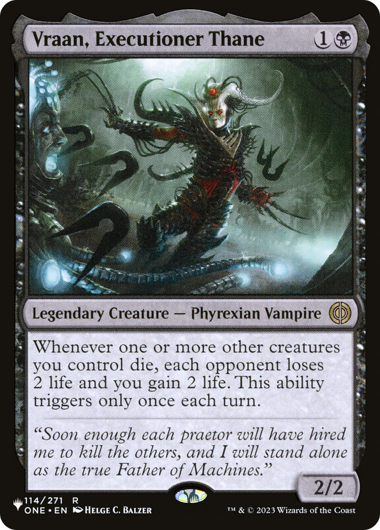 Vraan, Executioner Thane (LIST-ONE-114) [Mystery Booster] The List Reprints MTG Single Wizards of the Coast