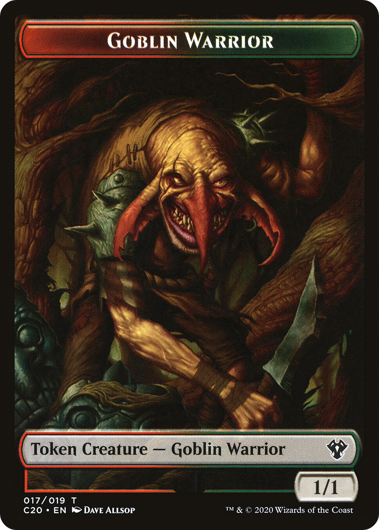 Goblin Warrior (TC20-017) [Tokens] Commander 2020 Tokens MTG Single Wizards of the Coast