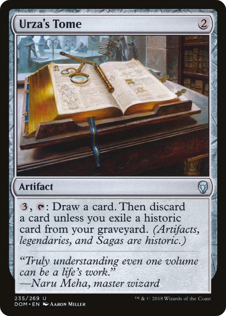 Urza's Tome (DOM-235) [Dominaria] MTG Single Wizards of the Coast