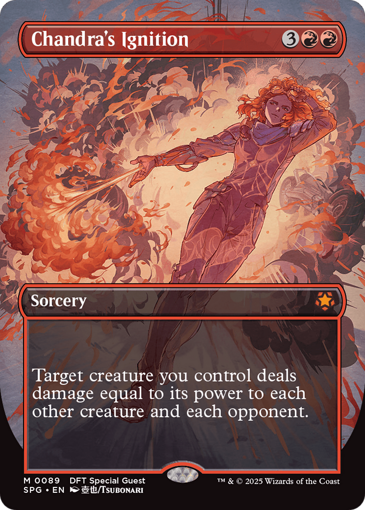 Chandra's Ignition (SPG-089) [Special Guests] (Borderless) MTG Single Wizards of the Coast