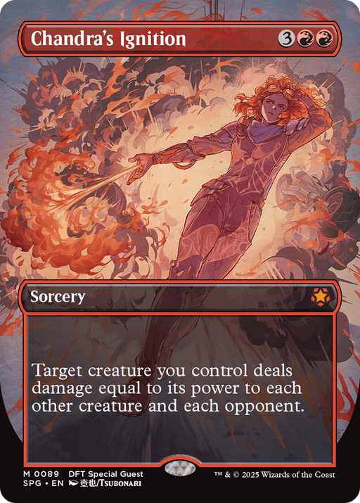 Chandra's Ignition (SPG-089) [Special Guests] (Borderless) MTG Single Wizards of the Coast