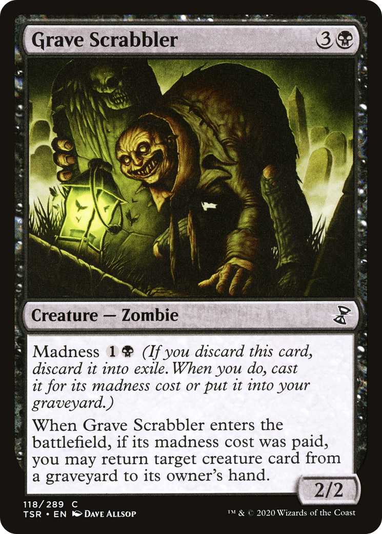 Grave Scrabbler (TSR-118) [Time Spiral Remastered] Foil MTG Single Wizards of the Coast