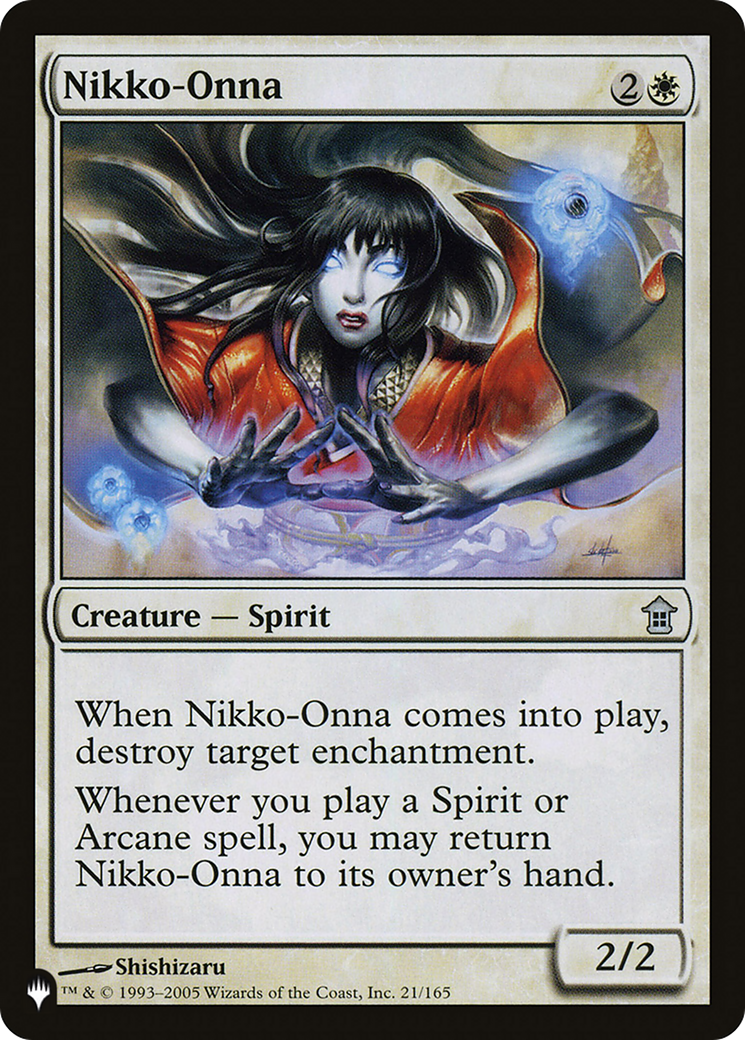 Nikko-Onna (LIST-SOK-21) [Mystery Booster] The List MTG Single Wizards of the Coast