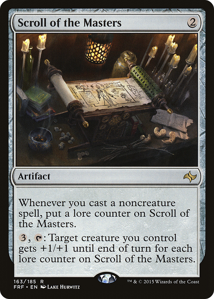 Scroll of the Masters (FRF-163) [Fate Reforged] MTG Single Wizards of the Coast