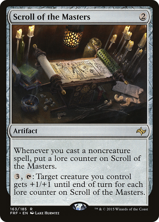 Scroll of the Masters (FRF-163) [Fate Reforged] MTG Single Wizards of the Coast