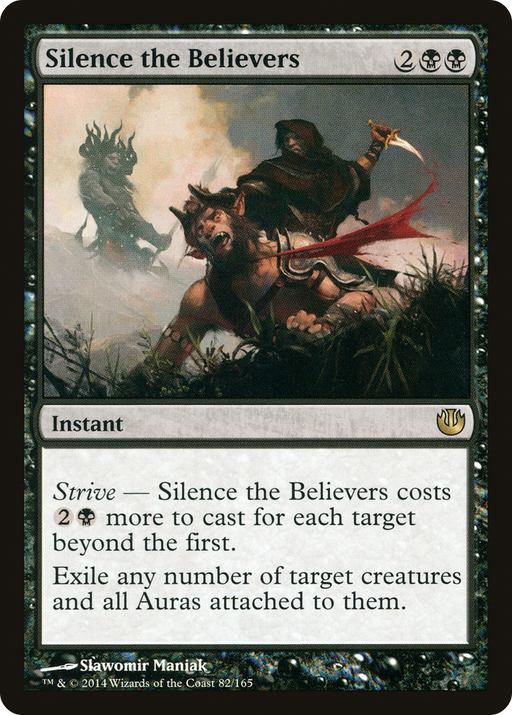 Silence the Believers (JOU-082) [Journey into Nyx] MTG Single Wizards of the Coast