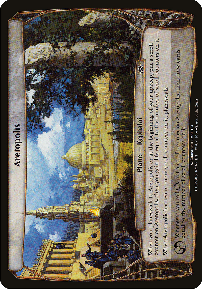 Aretopolis (Planechase Anthology) (OVER-) [Oversized] Planechase Anthology Planes MTG Single Wizards of the Coast