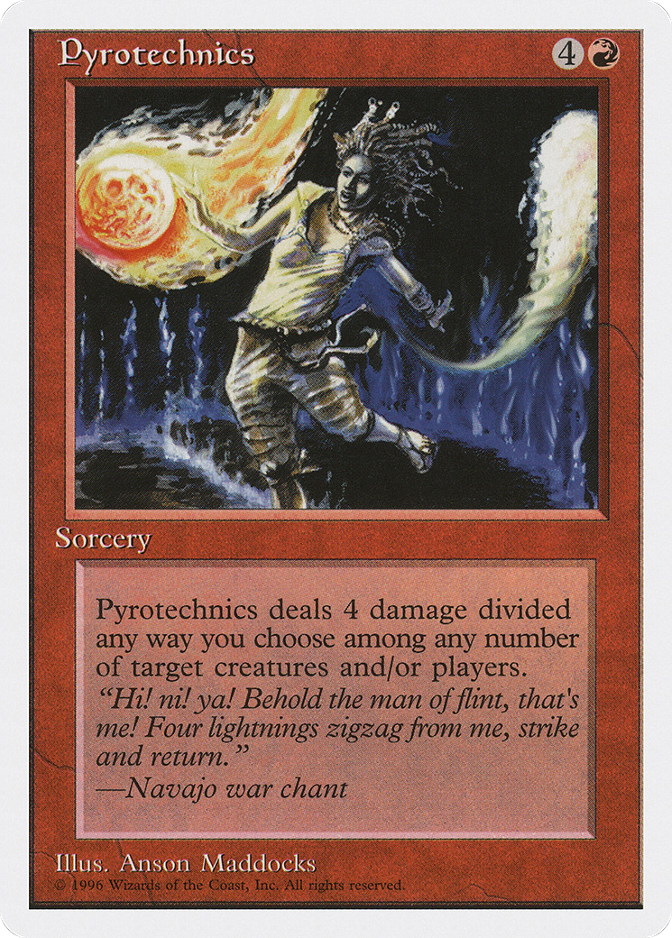 Pyrotechnics (2PS-) [Misc] Introductory Two-Player Set MTG Single Wizards of the Coast
