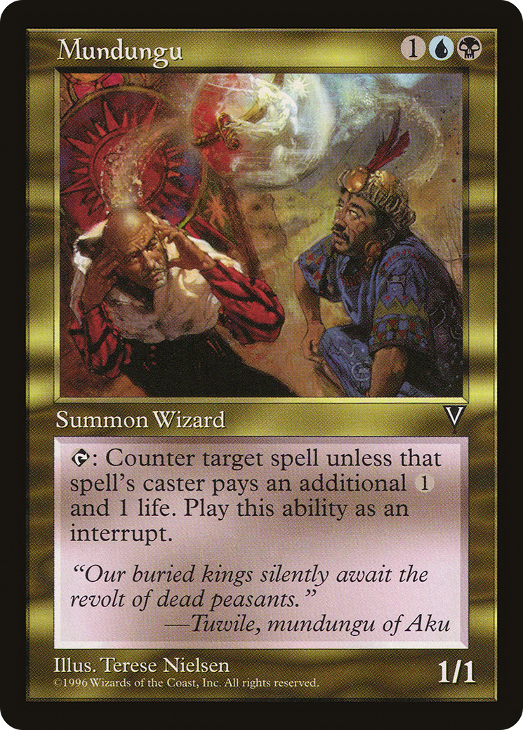 Mundungu (VIS-132) [Visions] MTG Single Wizards of the Coast