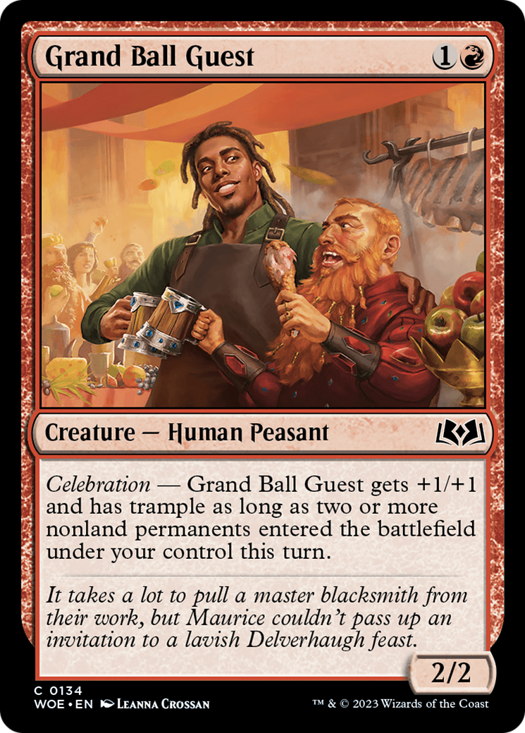 Grand Ball Guest (WOE-134) [Wilds of Eldraine] MTG Single Wizards of the Coast