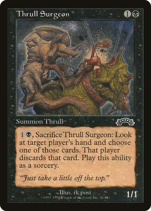 Thrull Surgeon (EXO-076) [Exodus] MTG Single Wizards of the Coast