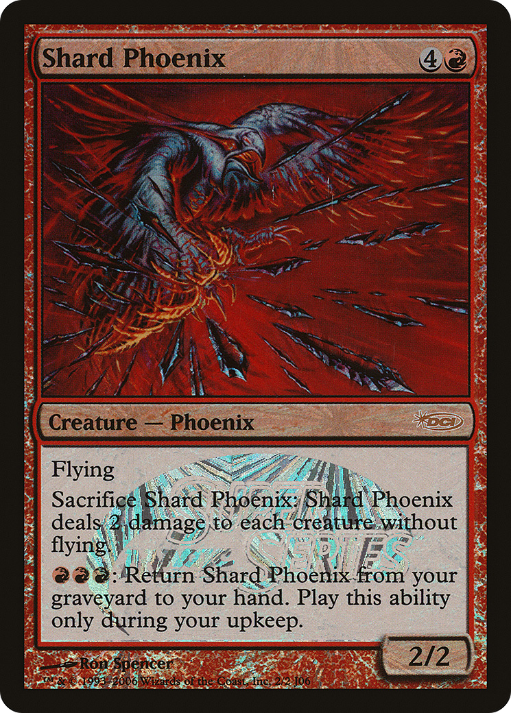 Shard Phoenix (Junior Super Series) (JSS-002) [Misc] Junior Super Series Foil MTG Single Wizards of the Coast