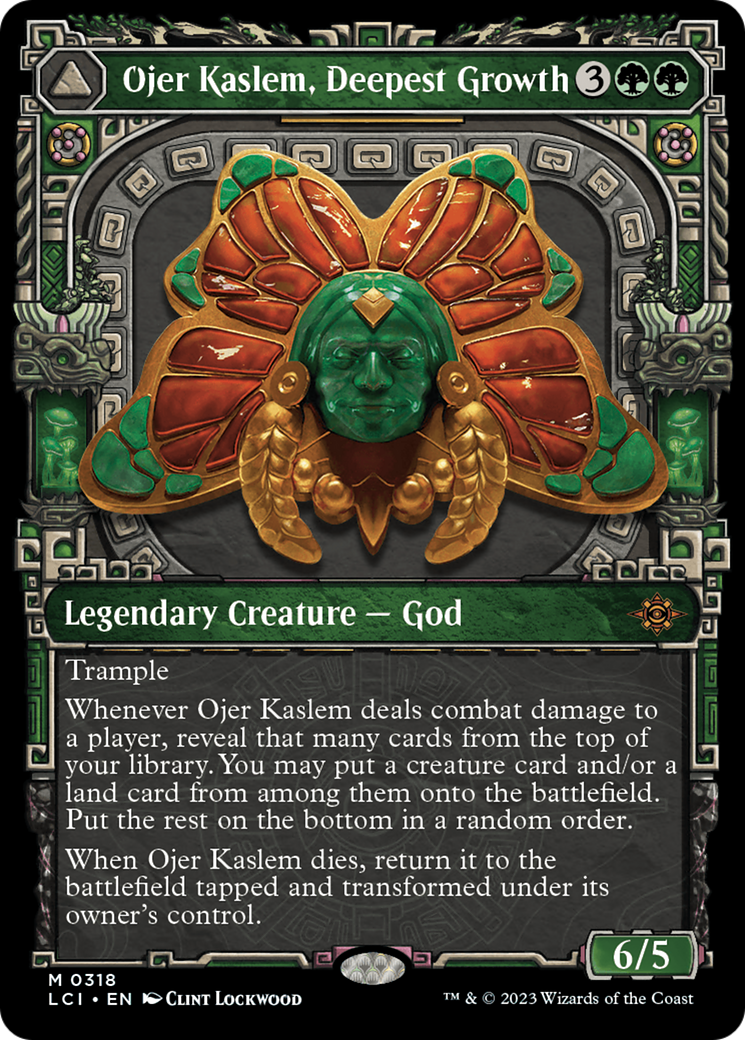 Ojer Kaslem, Deepest Growth (Showcase) [The Lost Caverns of Ixalan] MTG Single Magic: The Gathering