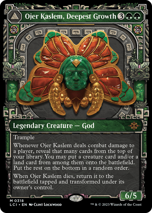Ojer Kaslem, Deepest Growth (LCI-318) [The Lost Caverns of Ixalan] (Showcase) MTG Single Wizards of the Coast