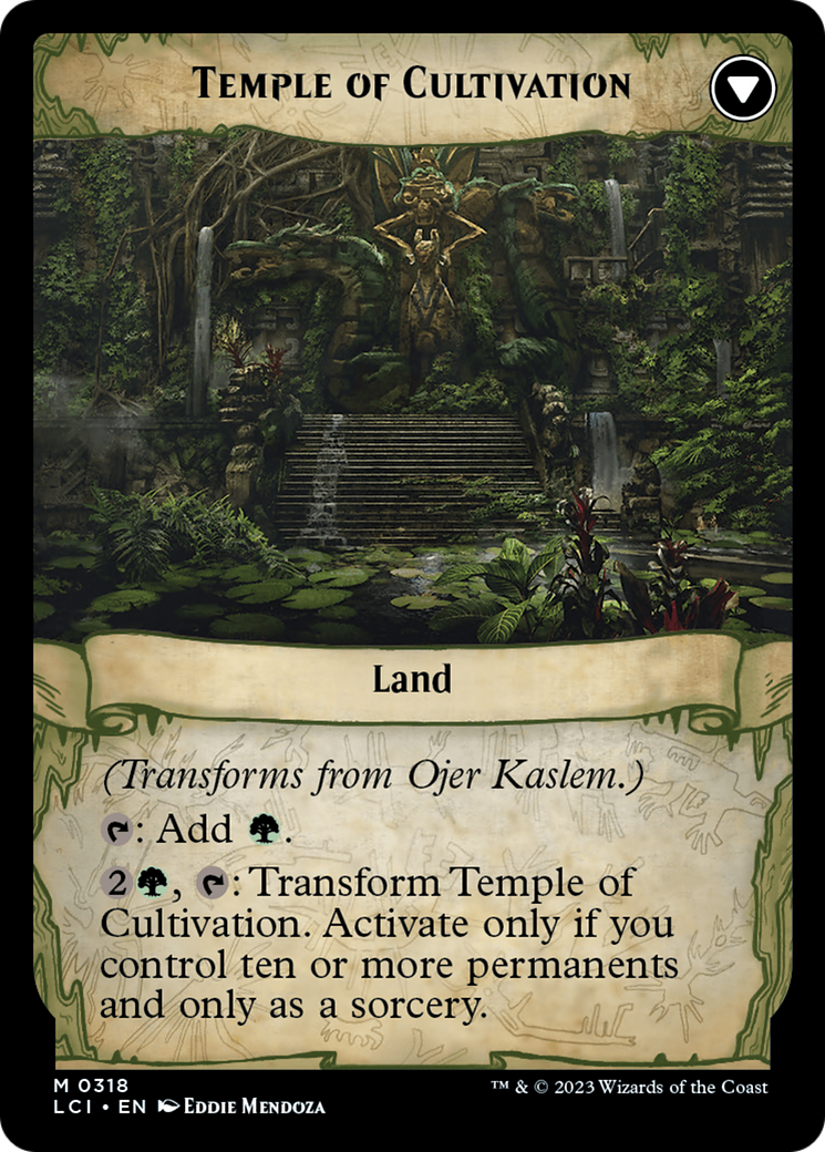 Ojer Kaslem, Deepest Growth (LCI-318) [The Lost Caverns of Ixalan] (Showcase) Foil MTG Single Wizards of the Coast