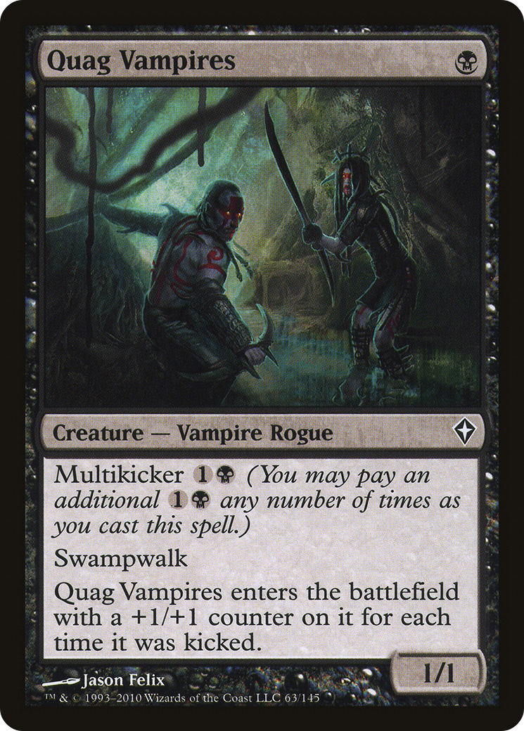 Quag Vampires (WWK-063) [Worldwake] MTG Single Wizards of the Coast