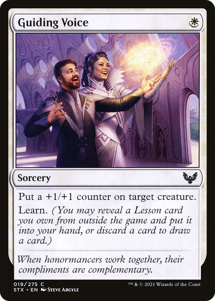 Guiding Voice (STX-019) [Strixhaven: School of Mages] MTG Single Wizards of the Coast