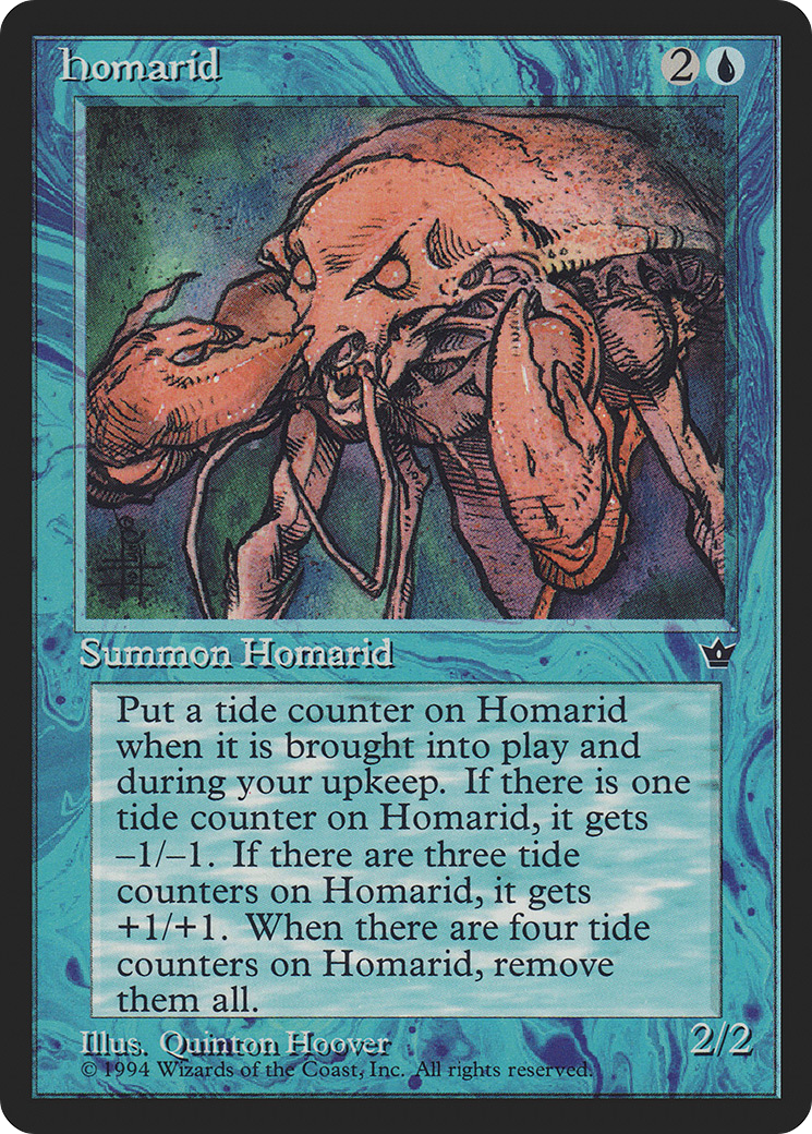 Homarid (Quinton Hoover) [Fallen Empires] MTG Single Magic: The Gathering