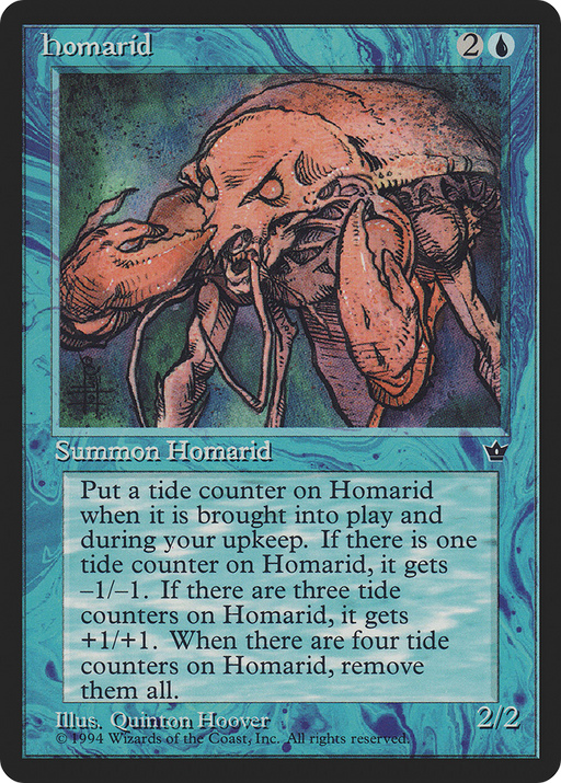 Homarid (Quinton Hoover) [Fallen Empires] MTG Single Magic: The Gathering