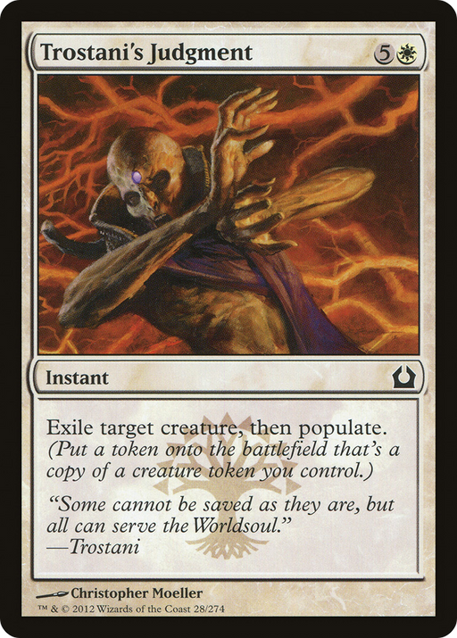 Trostani's Judgment (RTR-028) [Return to Ravnica] MTG Single Wizards of the Coast