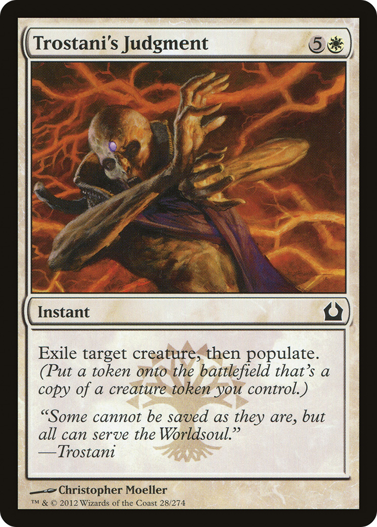 Trostani's Judgment (RTR-028) [Return to Ravnica] Foil MTG Single Wizards of the Coast