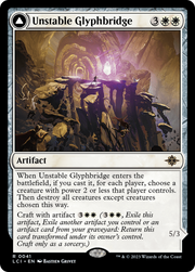 Unstable Glyphbridge (LCI-041) [The Lost Caverns of Ixalan] Foil MTG Single Wizards of the Coast